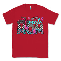 Red moto mom Classic Tee - texasbilliewilder