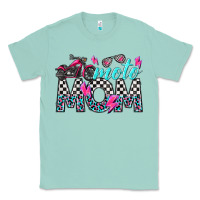 Seafoam moto mom Classic Tee - texasbilliewilder