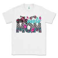 White moto mom Classic Tee - texasbilliewilder