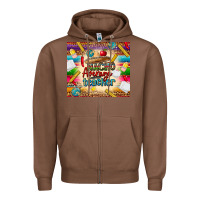 Chestnut nacho average teacher Zipper Hoodie - CTS Tumbler Store