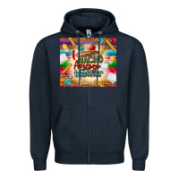Navy nacho average teacher Zipper Hoodie - CTS Tumbler Store