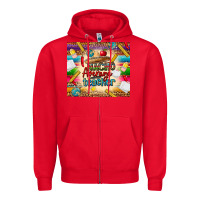 Red nacho average teacher Zipper Hoodie - CTS Tumbler Store
