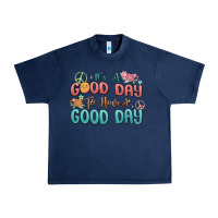 Navy its a good day to have a good day Urban Heavy Tee - MaliasSmallBusiness