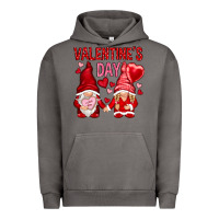 Pigment Tornado valentines day with gnomies Urban Hoodie - NancyCooperArtShop