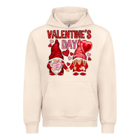 Sandshell valentines day with gnomies Urban Hoodie - NancyCooperArtShop