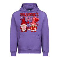 Tulip valentines day with gnomies Urban Hoodie - NancyCooperArtShop