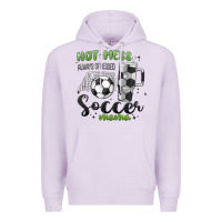 Lilac hot mess always stressed soccer mama stanley cup Premium Hoodie - MaliasSmallBusiness
