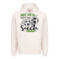 Pale Pink hot mess always stressed soccer mama stanley cup Premium Hoodie - MaliasSmallBusiness