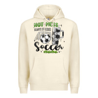 Sandshell hot mess always stressed soccer mama stanley cup Premium Hoodie - MaliasSmallBusiness