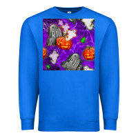 True Royal tombstone and ghosts seamless paternal Premium Sweatshirt - BundleAndBundleShop
