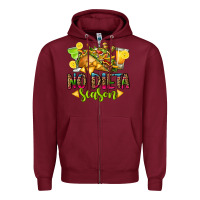 Burgundy no dieta season Zipper Hoodie - CTS Tumbler Store