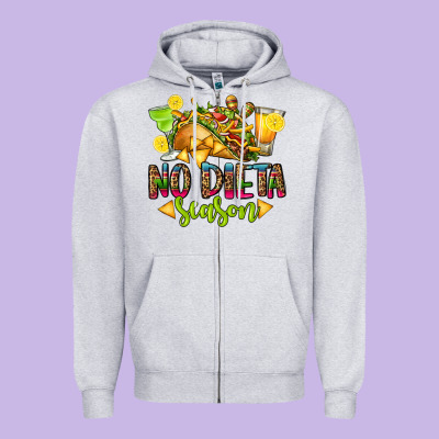 No Dieta Season Zipper Hoodie Designed By Cts Tumbler Store