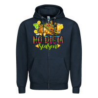 Navy no dieta season Zipper Hoodie - CTS Tumbler Store