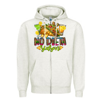 Oatmeal Heather no dieta season Zipper Hoodie - CTS Tumbler Store