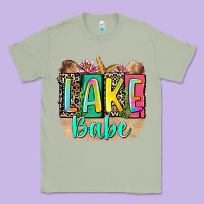 Lake Babe Classic Tee Designed By Zillion Design Studio