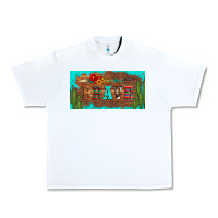 White brave turquoise leopard cactus and floral arrow licanse plate Urban Heavy Tee - Artiststas