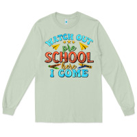 Matcha watch out pre school here i come Long Sleeve Tee - texasbilliewilder