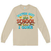Mushroom watch out pre school here i come Long Sleeve Tee - texasbilliewilder