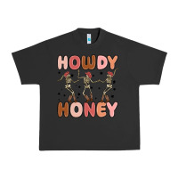 Pigment Black howdy honey Urban Heavy Tee - MaliasSmallBusiness