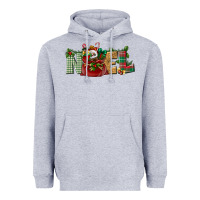 Heather Grey noel Heavyweight Hoodie - BundleAndBundleShop