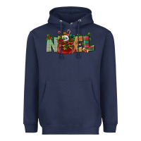 Navy noel Heavyweight Hoodie - BundleAndBundleShop