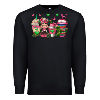 Black mexican coffee cups cafecito Premium Sweatshirt - Jasminsmagicworld
