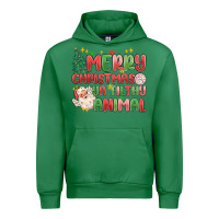 Emerald merry christmas ya filthy animal Urban Hoodie - MaliasSmallBusiness