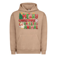 Pigment Burro merry christmas ya filthy animal Urban Hoodie - MaliasSmallBusiness