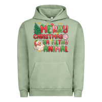 Pigment Oil Green merry christmas ya filthy animal Urban Hoodie - MaliasSmallBusiness