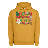 Pigment Peanut Butter merry christmas ya filthy animal Urban Hoodie - MaliasSmallBusiness
