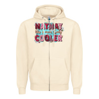 Sandshell naynay like a mom Zipper Hoodie - Zillion Design Studio