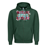 Sports Green naynay like a mom Zipper Hoodie - Zillion Design Studio