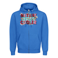 True Royal naynay like a mom Zipper Hoodie - Zillion Design Studio