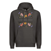 Smoke wildflower your text here Premium Hoodie - MaliasSmallBusiness