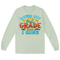 Matcha watch out first grade here i come Long Sleeve Tee - texasbilliewilder