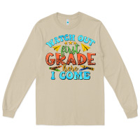 Mushroom watch out first grade here i come Long Sleeve Tee - texasbilliewilder