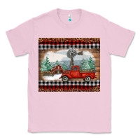 Bubblegum Pink Christmas farm and truck Classic Tee - RanaPortraitStore