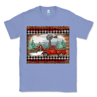 Colony Blue Christmas farm and truck Classic Tee - RanaPortraitStore
