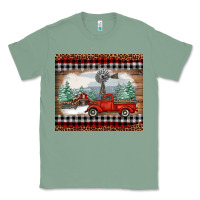 Sage Christmas farm and truck Classic Tee - RanaPortraitStore