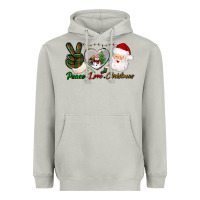 Moon Dust peace love christmas Heavyweight Hoodie - BundleAndBundleShop