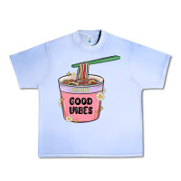 Grape Ice instant good vibes noodles Urban Heavy Tee - MaliasSmallBusiness