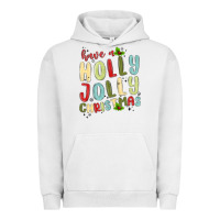 Pigment Lunar Rock have a holly jolly christmas Urban Hoodie - MaliasSmallBusiness