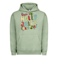 Pigment Oil Green have a holly jolly christmas Urban Hoodie - MaliasSmallBusiness