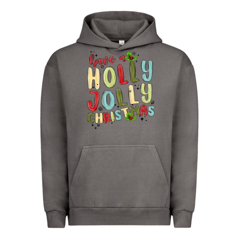 Have A Holly Jolly Christmas Urban Hoodie by MaliasSmallBusiness | Teevron