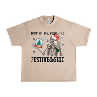 French Oak look at me being all festive and shit Urban Heavy Tee - MaliasSmallBusiness
