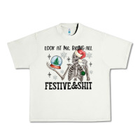 Pistachio look at me being all festive and shit Urban Heavy Tee - MaliasSmallBusiness