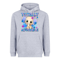 Heather Grey totally adorable elephant boy Heavyweight Hoodie - AdoDesignShop
