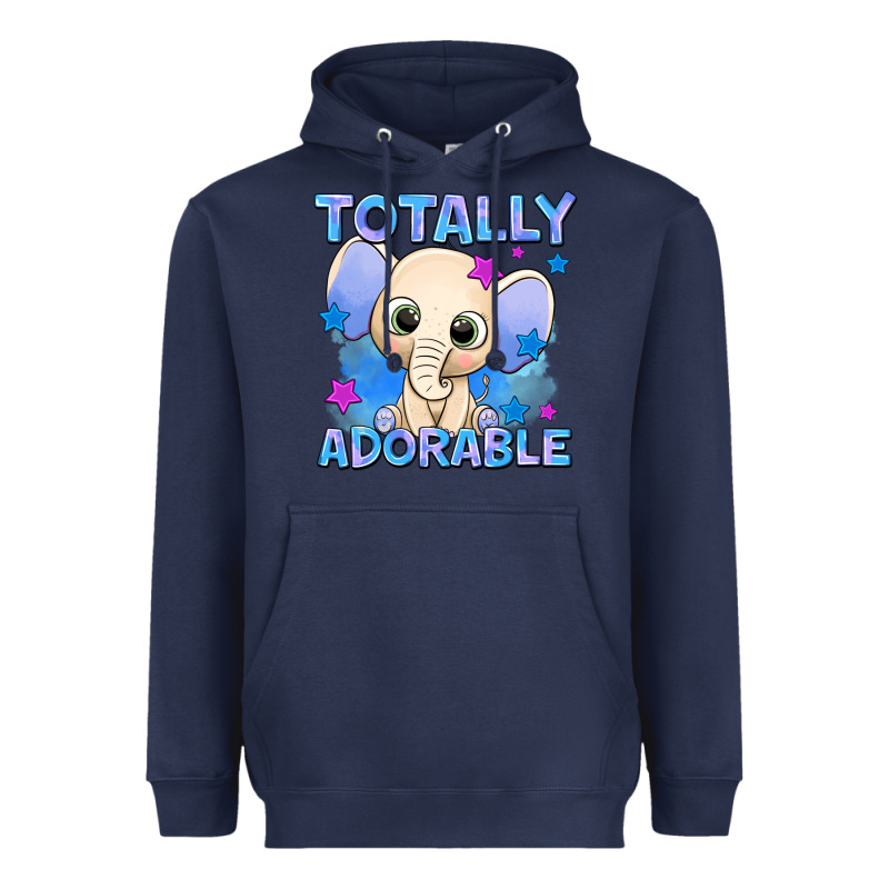 Totally Adorable Elephant Boy Heavyweight Hoodie by AdoDesignShop | Teevron