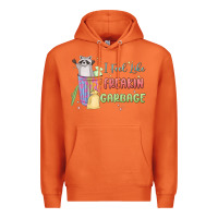 Carrot i feel like garbage raccoon Premium Hoodie - MaliasSmallBusiness