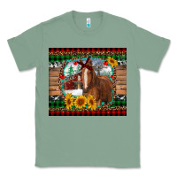 Sage christmas farm and horse Classic Tee - RanaPortraitStore